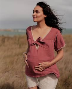 Vêtements de grossesse-Blouse et chemise allaitement soraya