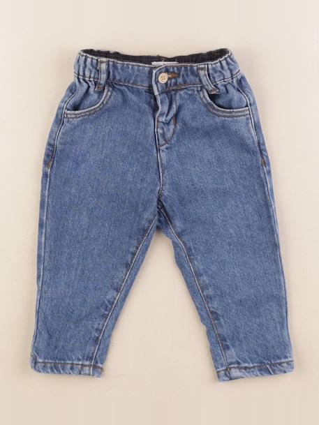 Pantalon - 6 mois Bleu 1 - vertbaudet enfant 