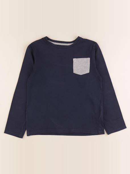 Tee-shirt - 8 ans Bleu 1 - vertbaudet enfant 
