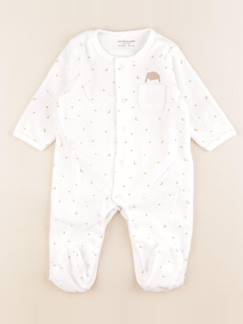 Seconde main-Fille-Pyjama velours - 6 mois