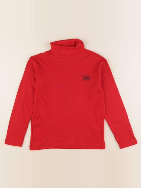 Sous-pull - 8 ans Rouge 1 - vertbaudet enfant 