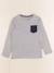 Tee-shirt - 8 ans Gris 1 - vertbaudet enfant 