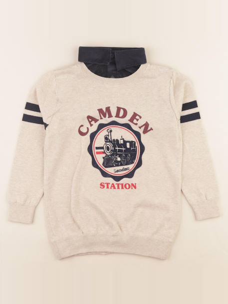 Pull - 5 ans Multicolore 1 - vertbaudet enfant 