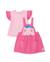 Ensemble en tricot pour nouveau-né avec visage souriant Rose 1 - vertbaudet enfant 