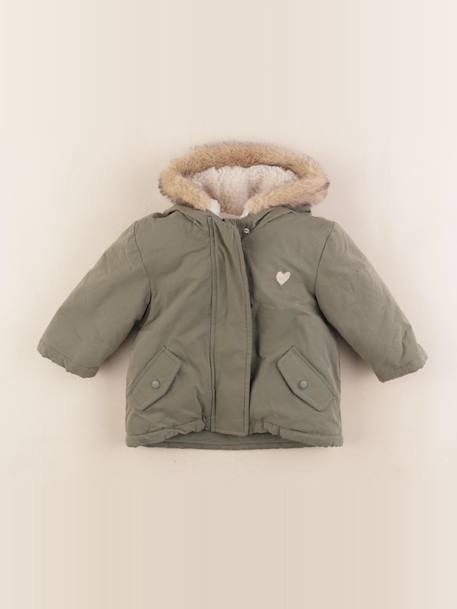 Parka - 9 mois Vert, or 1 - vertbaudet enfant 