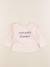 Tee-shirt - 3 mois Rose 1 - vertbaudet enfant 