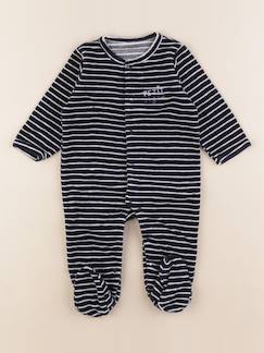 Seconde main-Garçon-Pyjama velours - 6 mois