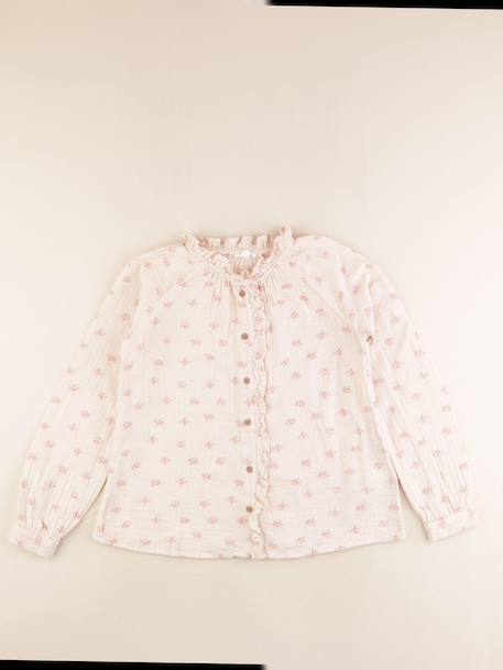 Blouse - 10 ans Rose 1 - vertbaudet enfant 