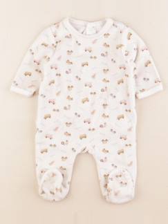Seconde main-Garçon-Pyjama velours - 3 mois