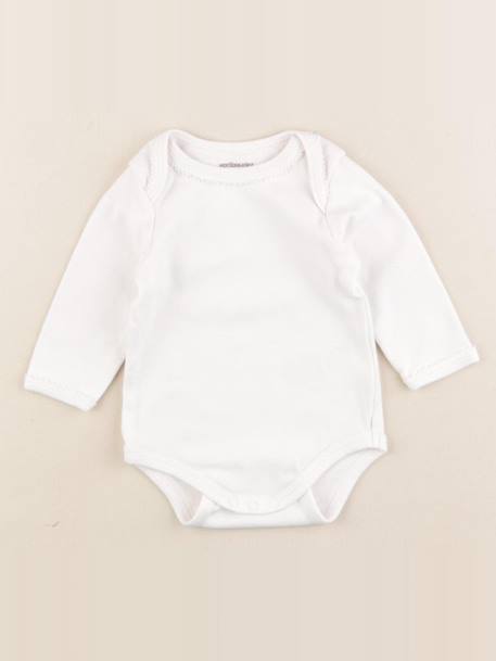 Body - 6 mois Blanc 1 - vertbaudet enfant 