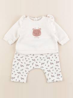 Seconde main-Fille-Ensemble - 1 mois