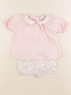 Seconde main-Fille-Ensemble - 9 mois