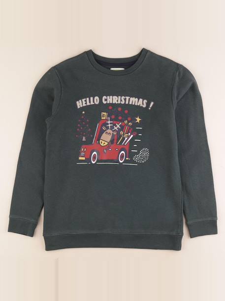 Sweat - 12 ans Vert 1 - vertbaudet enfant 