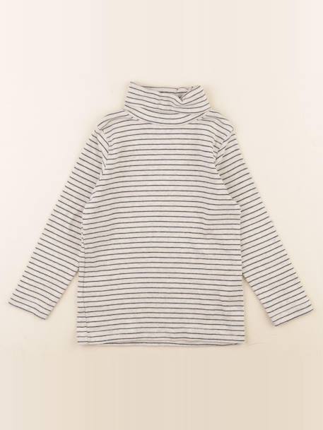 Sous-pull - 4 ans Beige, bleu 1 - vertbaudet enfant 