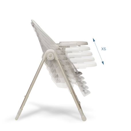 Chaise haute bébé évolutive ava2 Elegance beige 3 - vertbaudet enfant 
