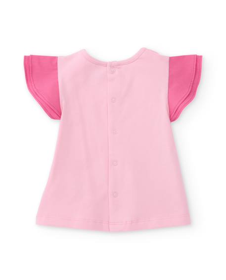 Ensemble en tricot pour nouveau-né avec visage souriant Rose 3 - vertbaudet enfant 