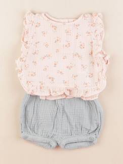 Seconde main-Fille-Ensemble - 6 mois
