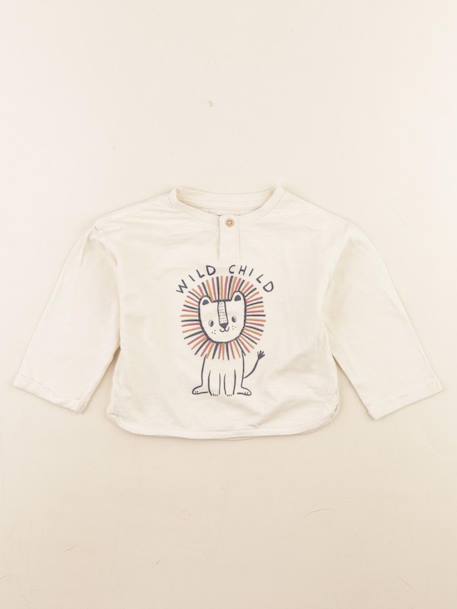Tee-shirt - 18 mois Jaune 1 - vertbaudet enfant 