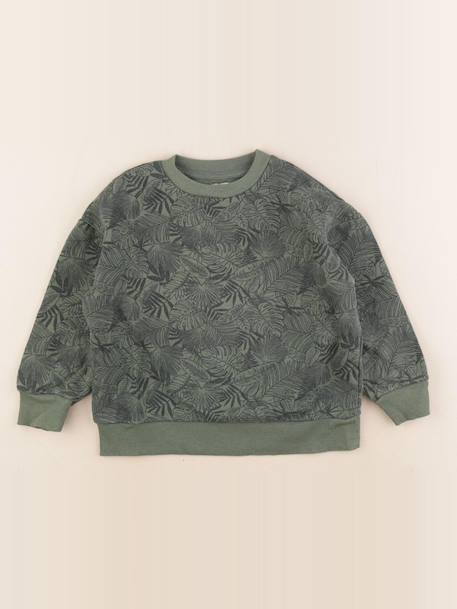 Sweat - 5 ans Vert 1 - vertbaudet enfant 