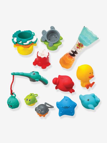 Coffret de bain 17 pièces bleu 1 - vertbaudet enfant 