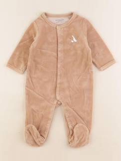 Seconde main-Garçon-Pyjama velours - 6 mois