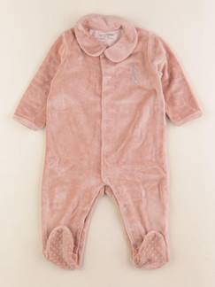 Seconde main-Garçon-Pyjama velours - 9 mois