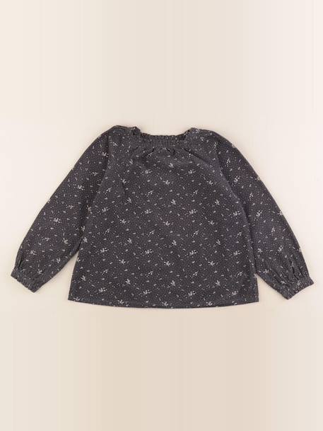Blouse - 7 ans Gris 1 - vertbaudet enfant 
