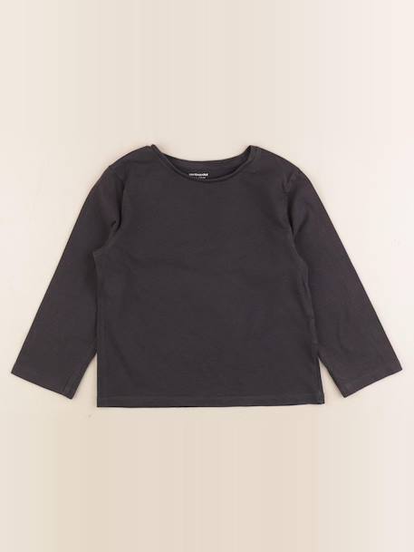 Tee-shirt - 6 ans Gris 1 - vertbaudet enfant 