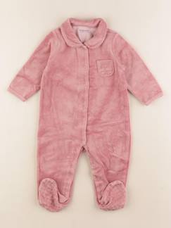 Seconde main-Fille-Pyjama velours - 12 mois