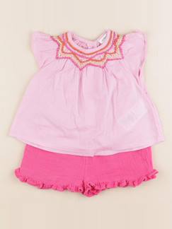 Seconde main-Fille-Ensemble - 3 mois