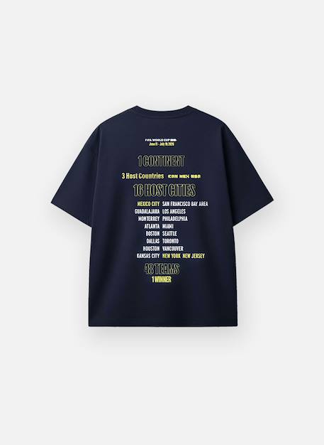 T-shirt coupe du monde FIFA 2026 Bleu 2 - vertbaudet enfant 