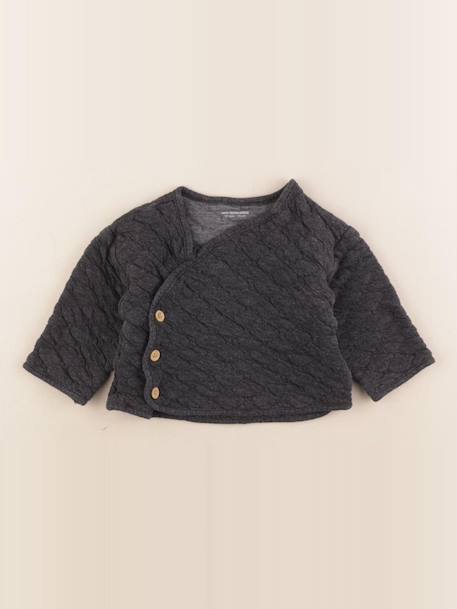Sweat - 12 mois Gris 1 - vertbaudet enfant 