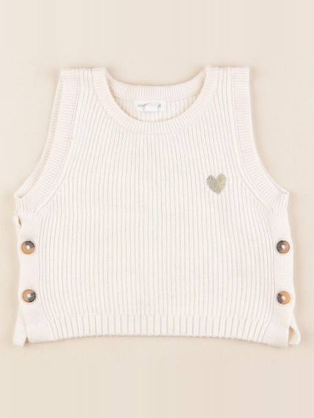Pull - 6 mois Beige 1 - vertbaudet enfant 