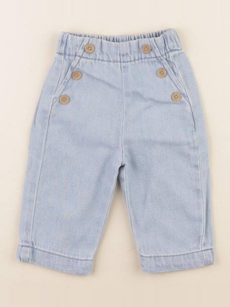 Jean - 3 mois Bleu 1 - vertbaudet enfant 