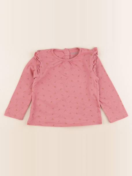 Tee-shirt - 24 mois Rose 1 - vertbaudet enfant 