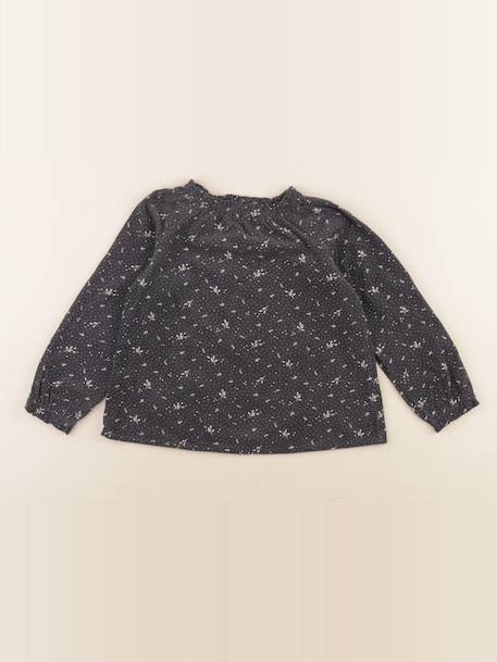 Blouse - 4 ans Gris 1 - vertbaudet enfant 