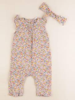 Seconde main-Fille-Salopette, combinaison-Combinaison - 9 mois