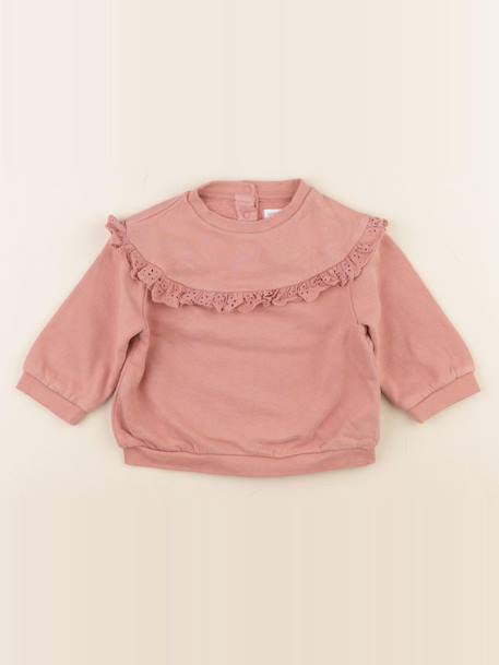 Sweat - 12 mois Rose 1 - vertbaudet enfant 