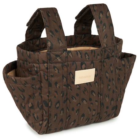 Sac à poussette hyde park léonie brown Marron, noir 1 - vertbaudet enfant 