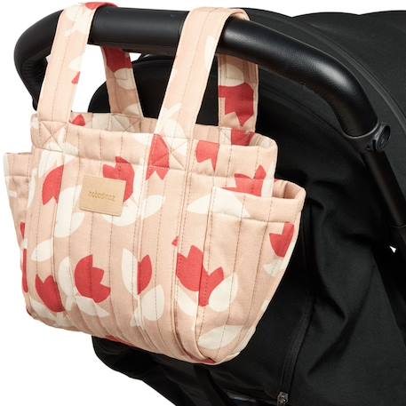 Sac à poussette hyde park red tulips Rouge 2 - vertbaudet enfant 
