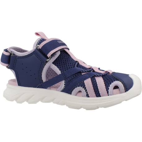 Sandales fille textile légères et respirantes Bleu+Violet 5 - vertbaudet enfant 