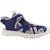 Sandales fille textile légères et respirantes Bleu+Violet 5 - vertbaudet enfant 