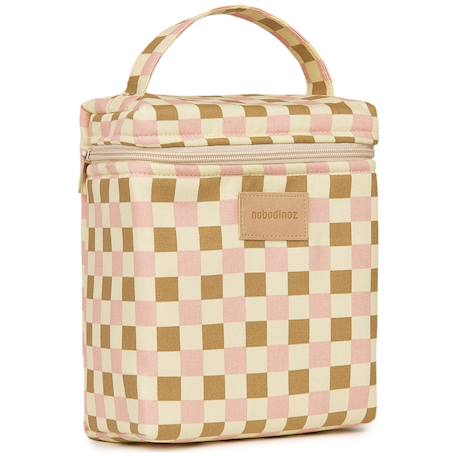 Sac isotherme pour biberon et déjeuner hyde park Rose 1 - vertbaudet enfant 