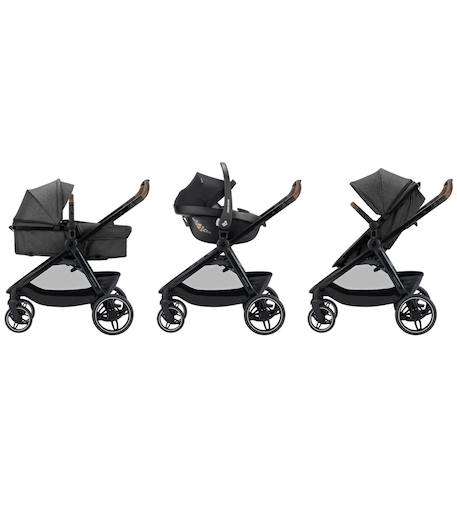 Poussette 3 en 1 zelia s trio² Dark grey 3 - vertbaudet enfant 