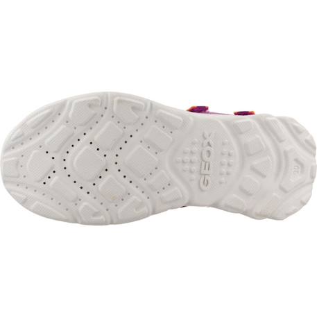 Sandales fille légères à semelle stable pour l'été Bleu+Rose+Violet 12 - vertbaudet enfant 
