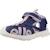 Sandales fille textile légères et respirantes Bleu+Violet 4 - vertbaudet enfant 