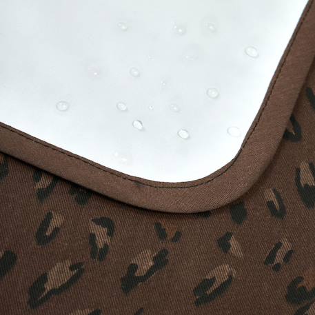 Tapis à langer imperméable hyde park Marron, noir 3 - vertbaudet enfant 