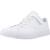 Baskets fille court legacy Blanc+Blanc 1 4 - vertbaudet enfant 