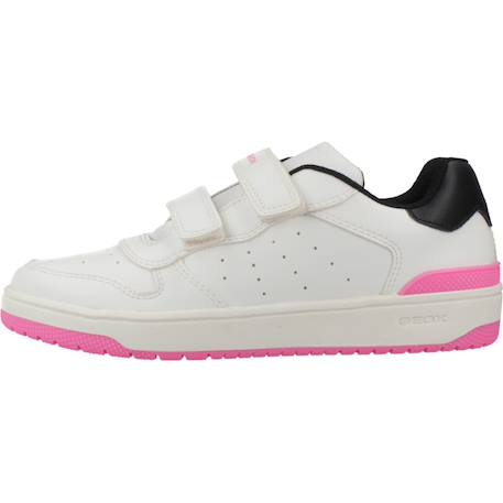 Baskets fille légères et résistantes pour tous les jours Blanc+Rose 2 2 - vertbaudet enfant 