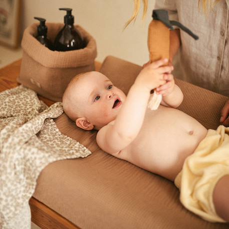 Panier en coton wabi-sabi Marron+Naturel 4 - vertbaudet enfant 